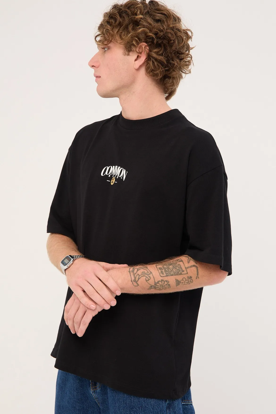 Stake Heavyweight Easy Tee Black