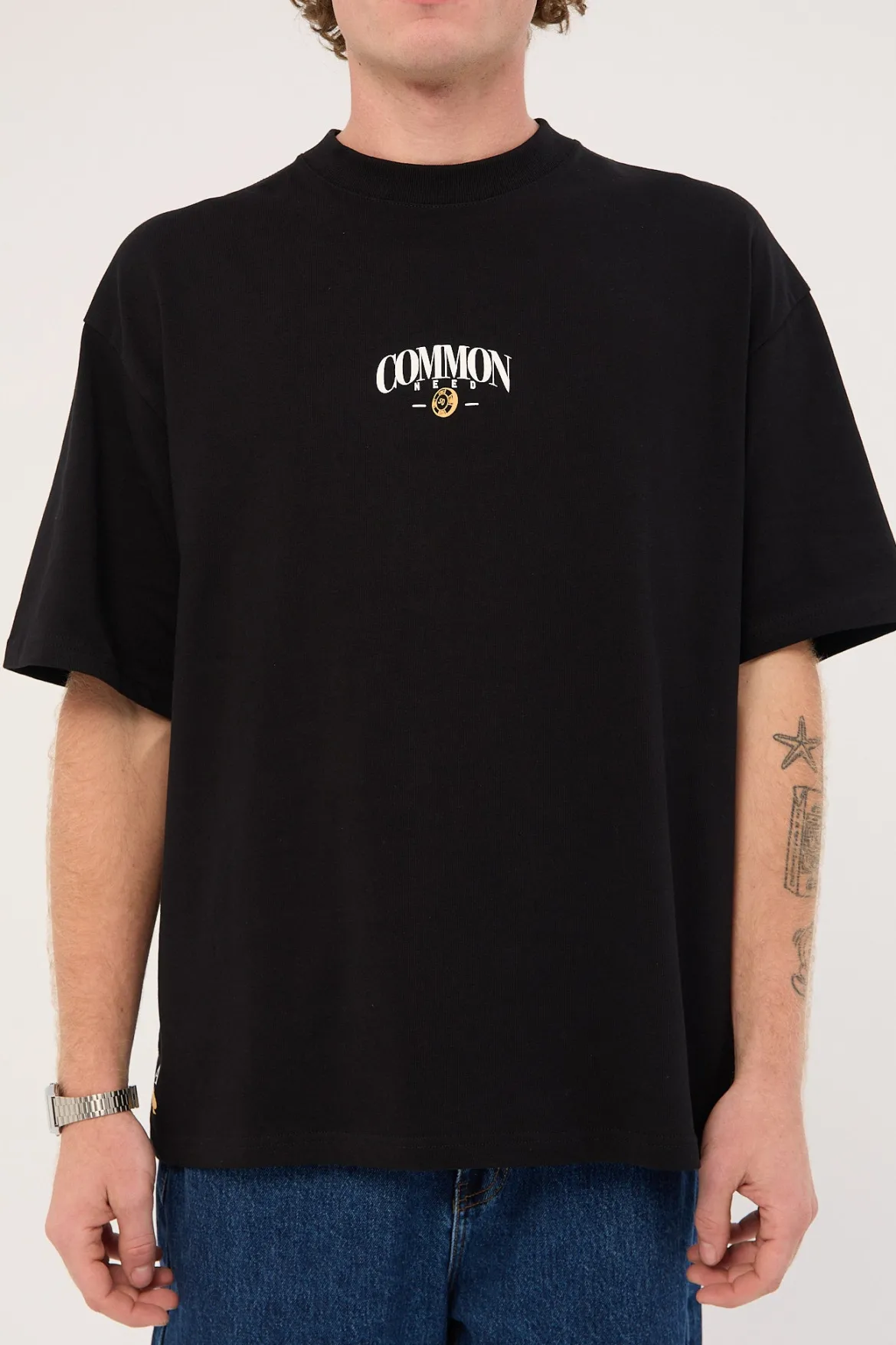 Stake Heavyweight Easy Tee Black
