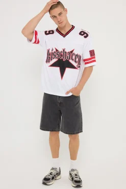 Star Football Jersey White/Red