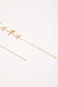 Starfish Chain Belt Gold