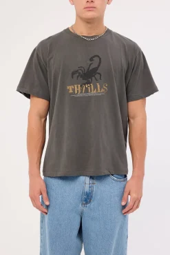 State Of Disorder Merch Fit Cropped Tee Merch Black