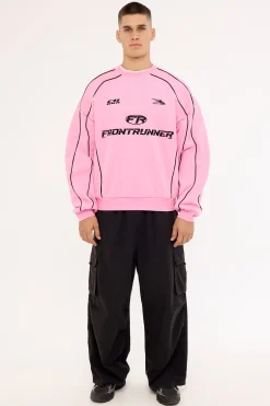 Stateside Crew Candy Pink