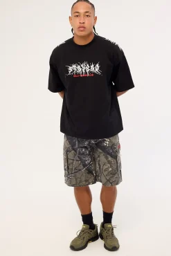 Stay Bad Box Tee Vintage Black