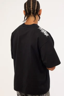 Stay Bad Box Tee Vintage Black