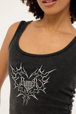 Steelheart Tank Washed Black