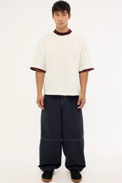 Step-Stone Cacoon Pant Navy