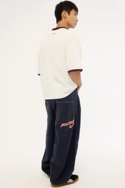 Step-Stone Cacoon Pant Navy