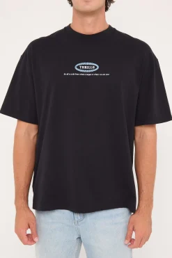 Still Life Box Fit Oversize Tee Anthracite