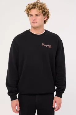 Stinger Slouch Sweat Black