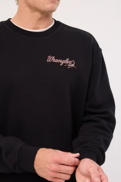Stinger Slouch Sweat Black