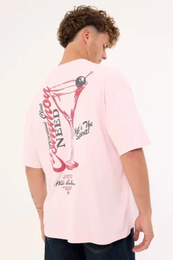 Stirred Heavyweight Easy Tee Floss Pink