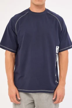 Stone Cold Tee Navy Blue