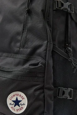 Straight Edge Backpack Black