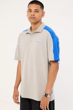Straight Shooter Polo Ultimate Grey