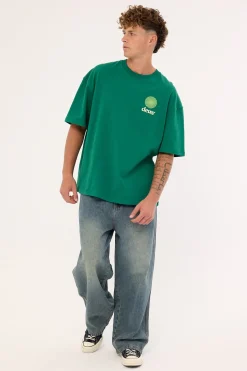 Strata Tee Verdant Green