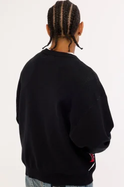 Stratus Knit Sweater Black