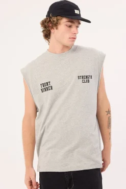 Strength Tank Grey Marle