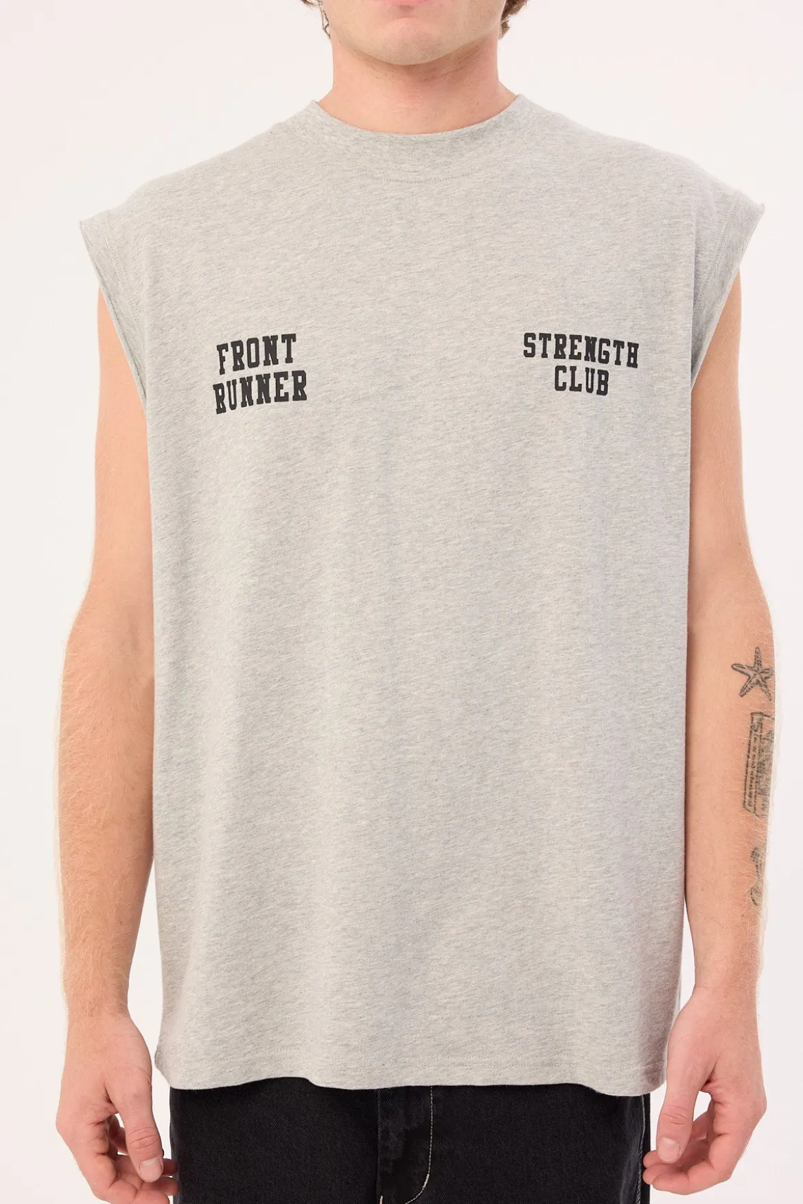 Strength Tank Grey Marle