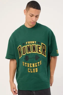 Strength Tee College Green