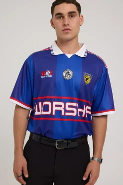 Strike Football Jersey Blue