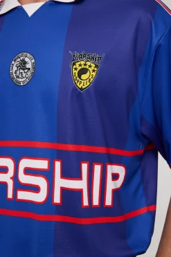 Strike Football Jersey Blue