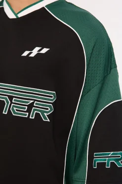 Striker Jersey Black Emerald