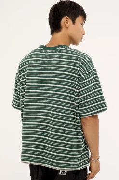 Stripe Layer Gorilla Fit Tee Eden