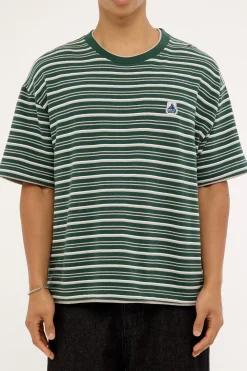 Stripe Layer Gorilla Fit Tee Eden