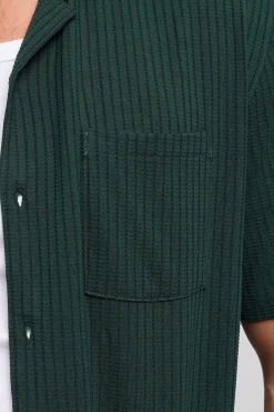 Studio Recycled Resort Shirt Dark Green