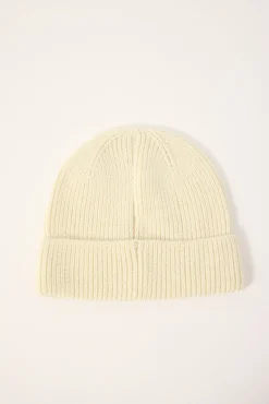 Subtle Low Profile Beanie Off White