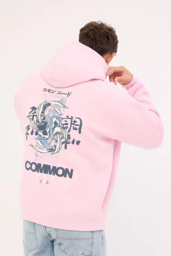 Sumi Boxy Hoodie Pale Pink