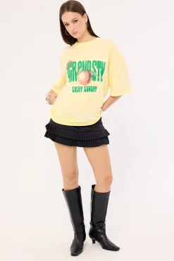 Sundays Oversized T-Shirt Butter