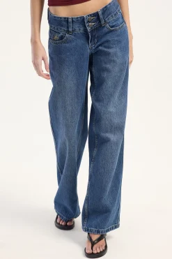 Superlow Baggy Jean Steady Mid Blue