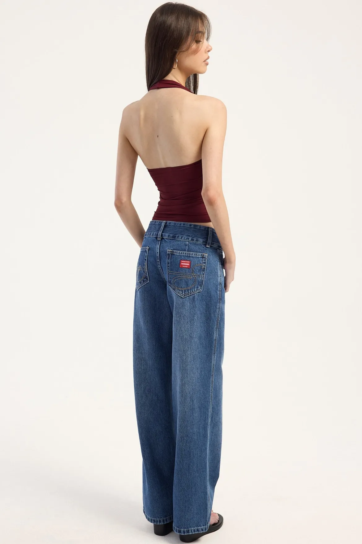 Superlow Baggy Jean Steady Mid Blue