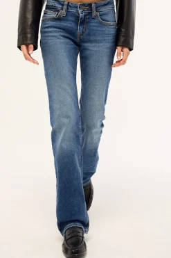 Superlow Boot Darted Denim