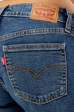 Superlow Boot Darted Denim