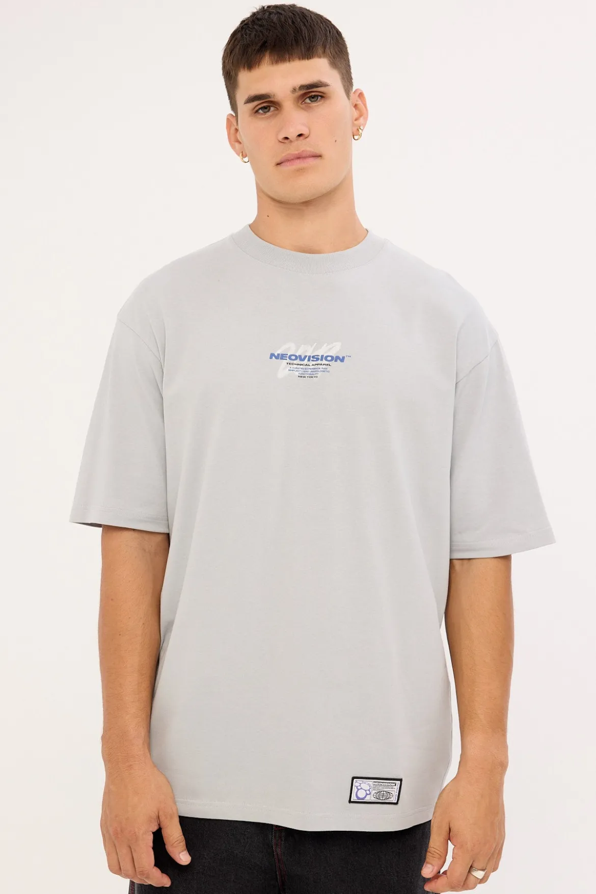 Supernova Oversize Super Heavy Tee Grey