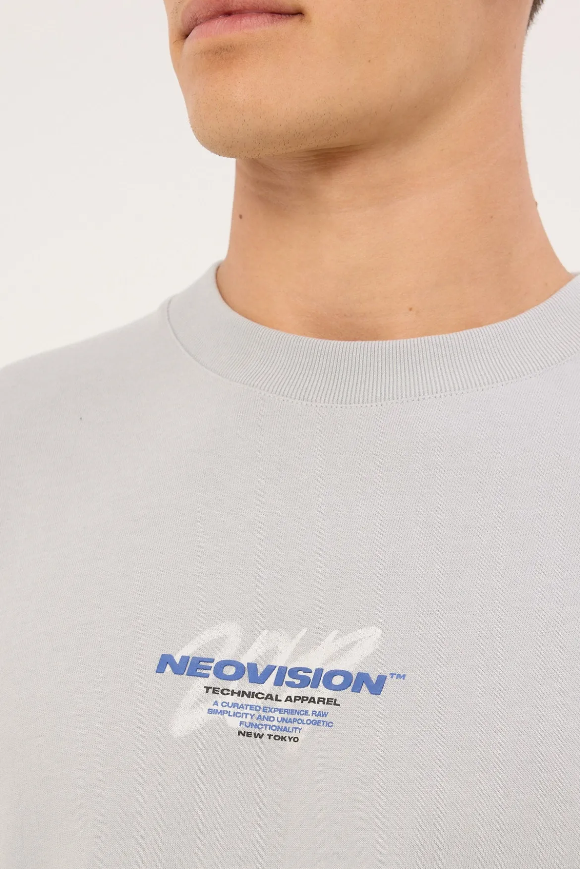 Supernova Oversize Super Heavy Tee Grey