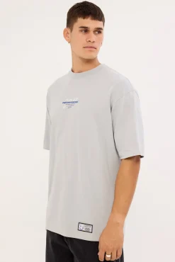 Supernova Oversize Super Heavy Tee Grey