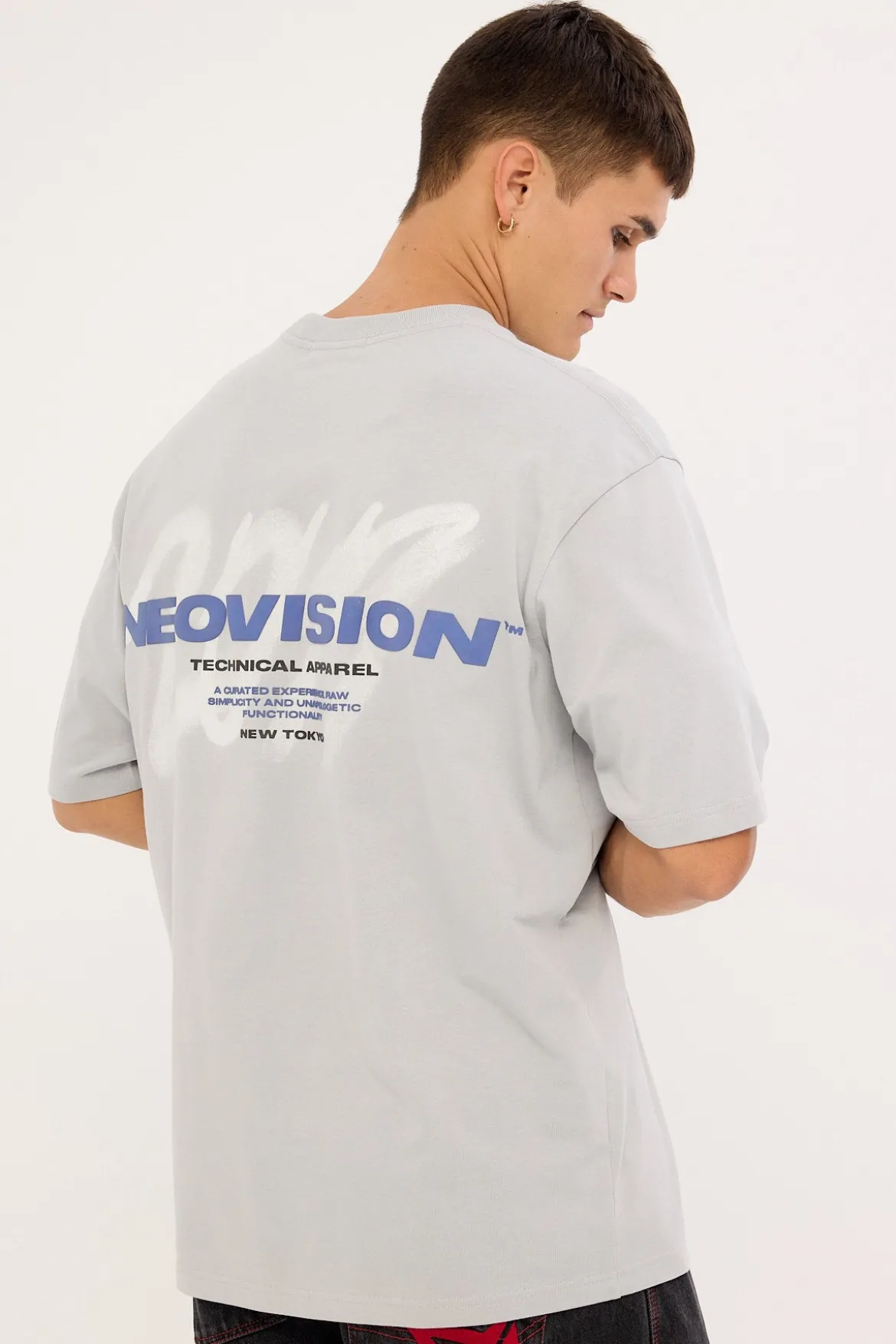 Supernova Oversize Super Heavy Tee Grey