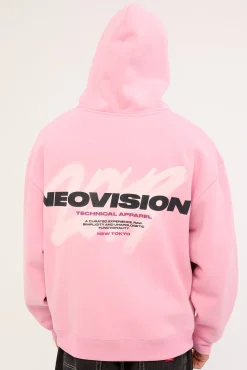 Supernova Street Hoodie Pink