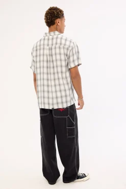 Superstition Biggest Slacker Baggy Carpenter Jean Aged Black