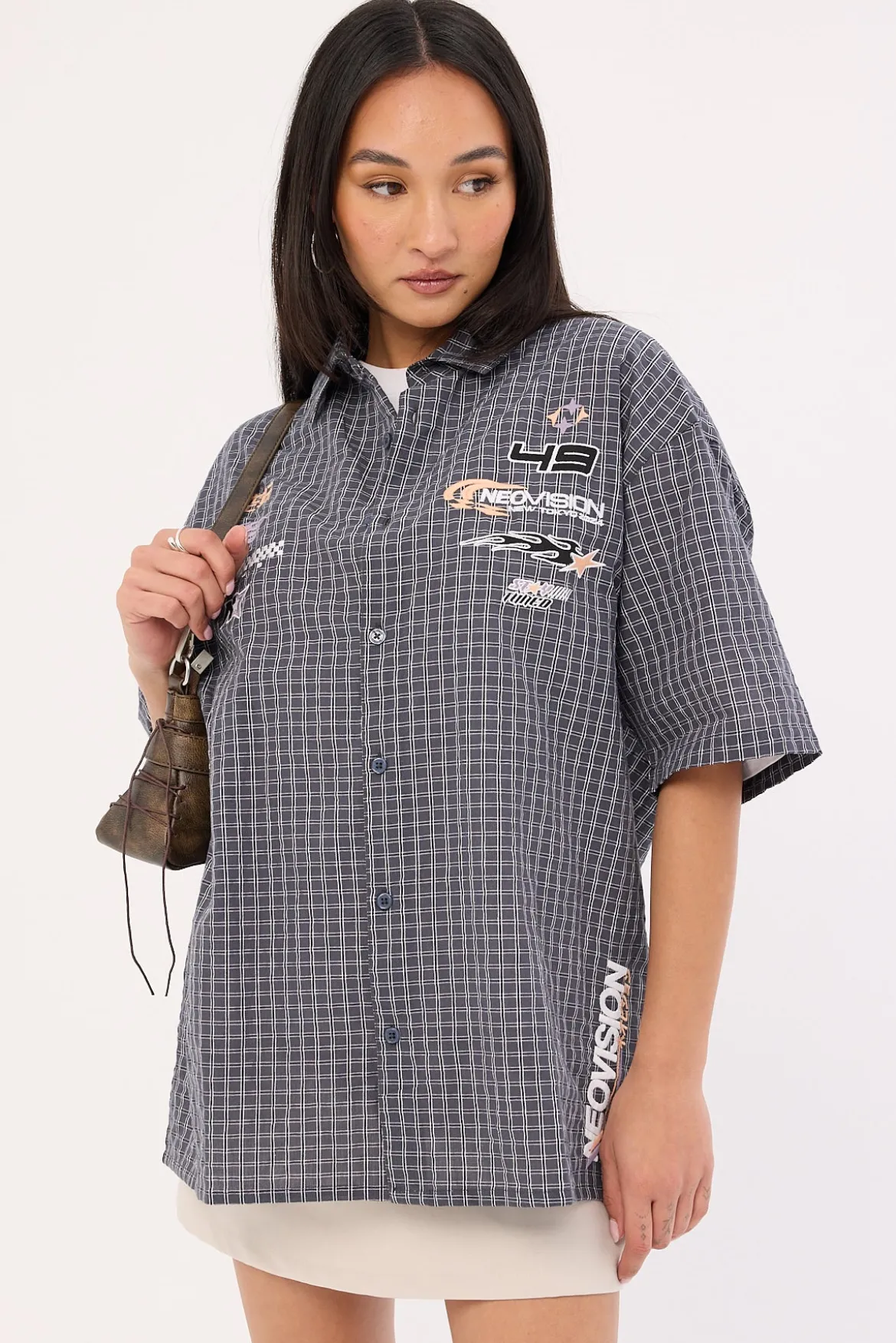 Surge Oversize Short Sleeve Shirt Black