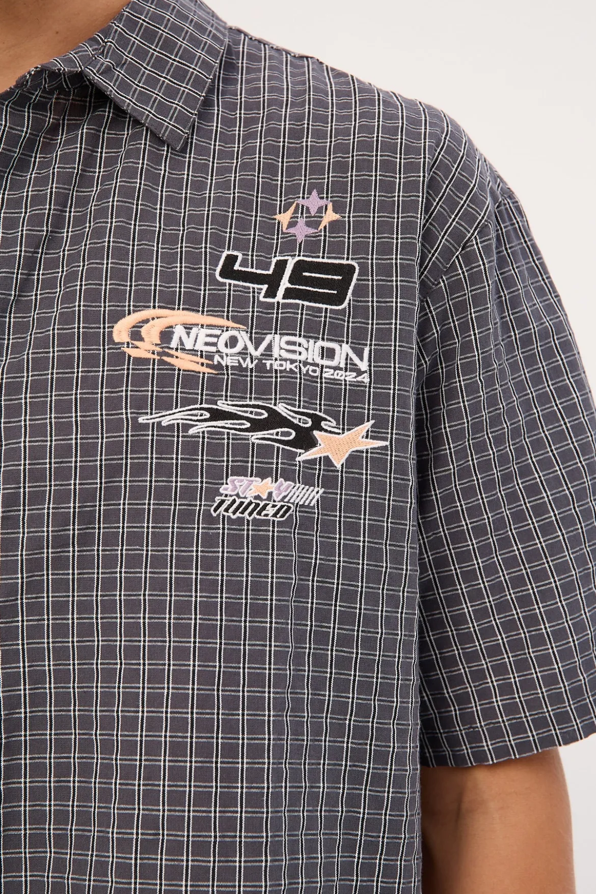 Surge Oversize Short Sleeve Shirt Black