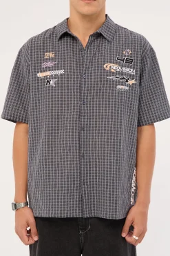 Surge Oversize Short Sleeve Shirt Black