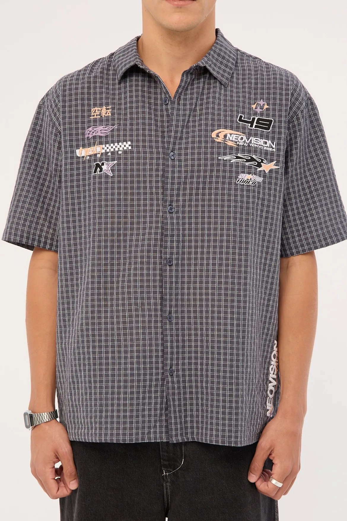 Surge Oversize Short Sleeve Shirt Black