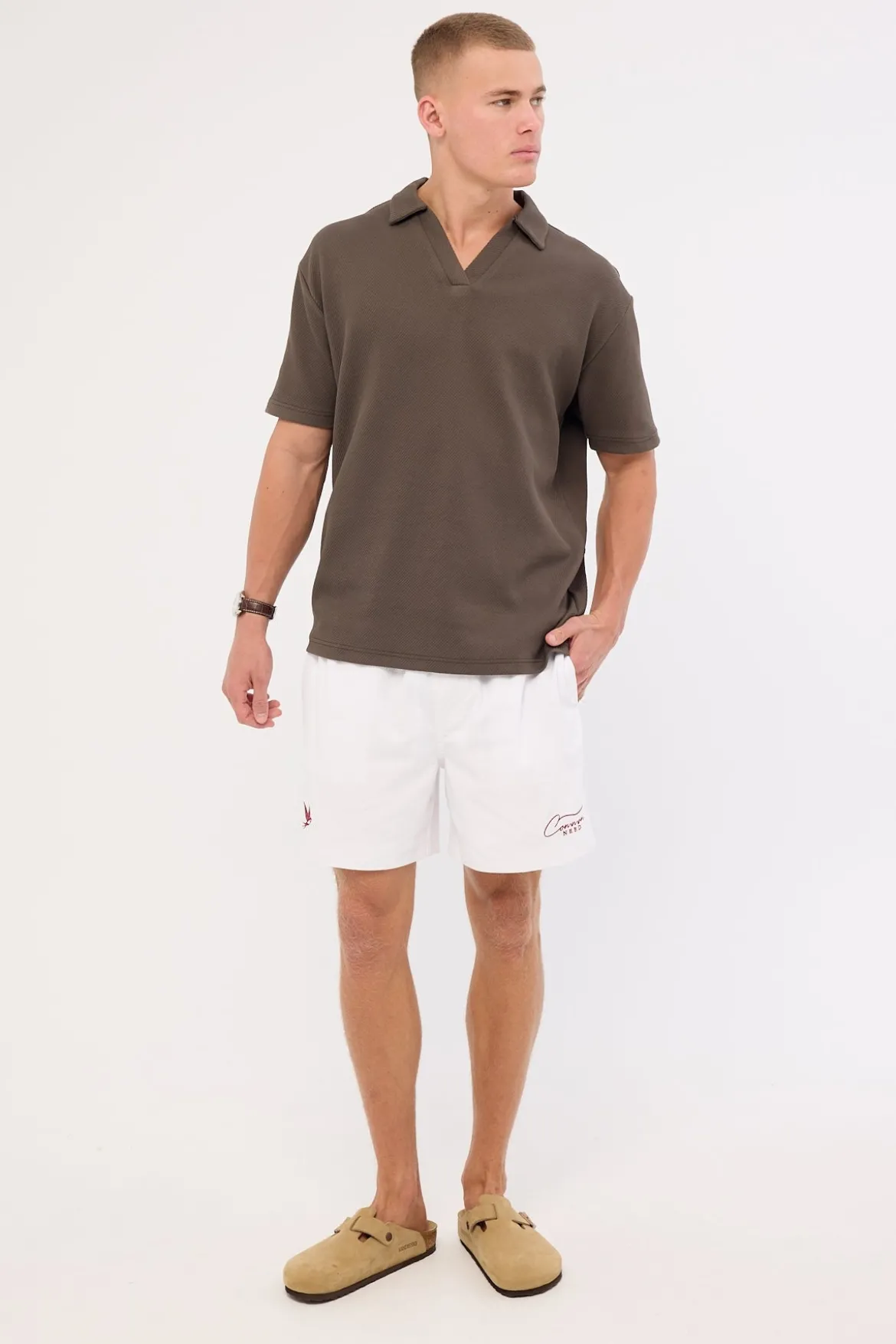 Swallows Cotton Short White