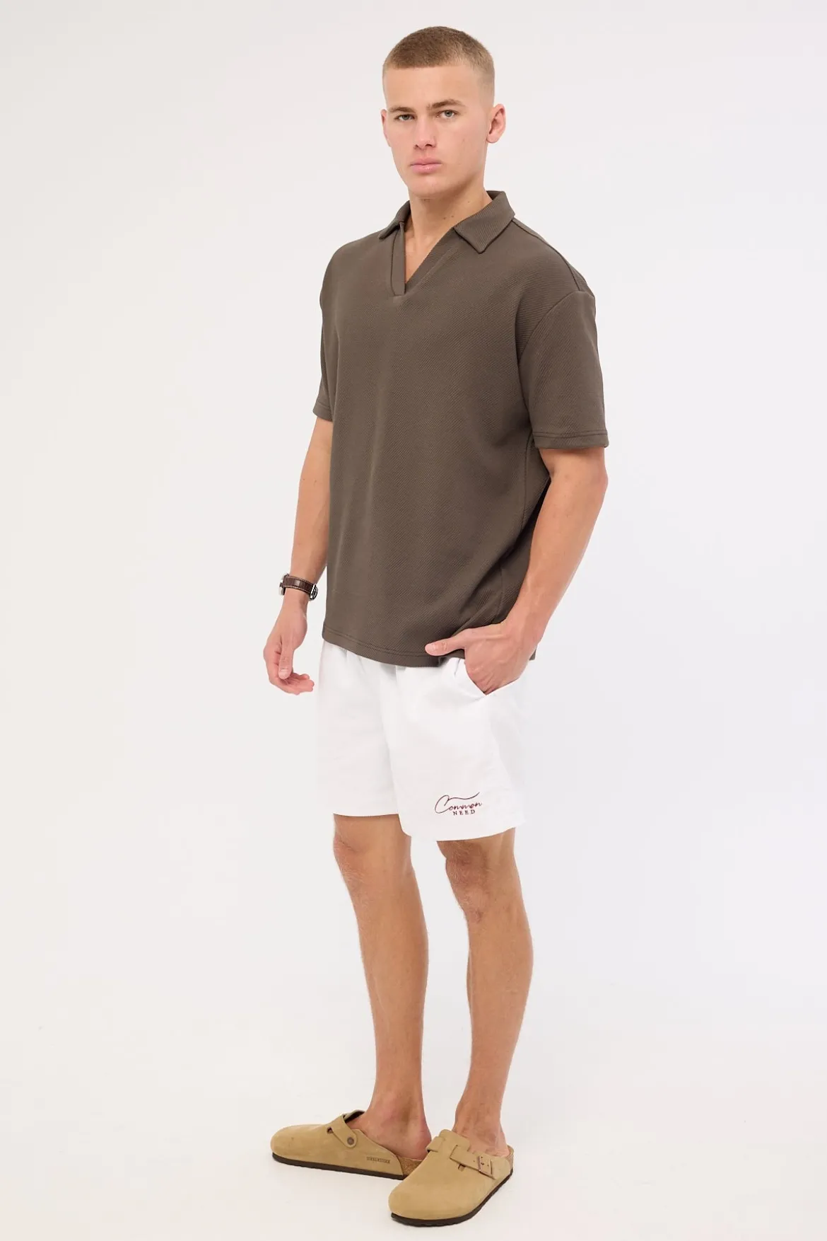 Swallows Cotton Short White
