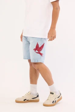 Swallows Denim Jort Haze Blue Denim