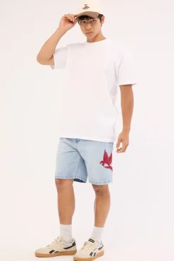 Swallows Denim Jort Haze Blue Denim